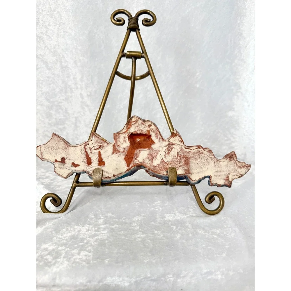 Glazed Terracotta‎ Herrenchiemsee Cherub Wall Plaque Rococo Inspired Germany